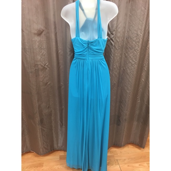 Blue Thea Dora dress with shawl size 6 - Picture 4 of 4